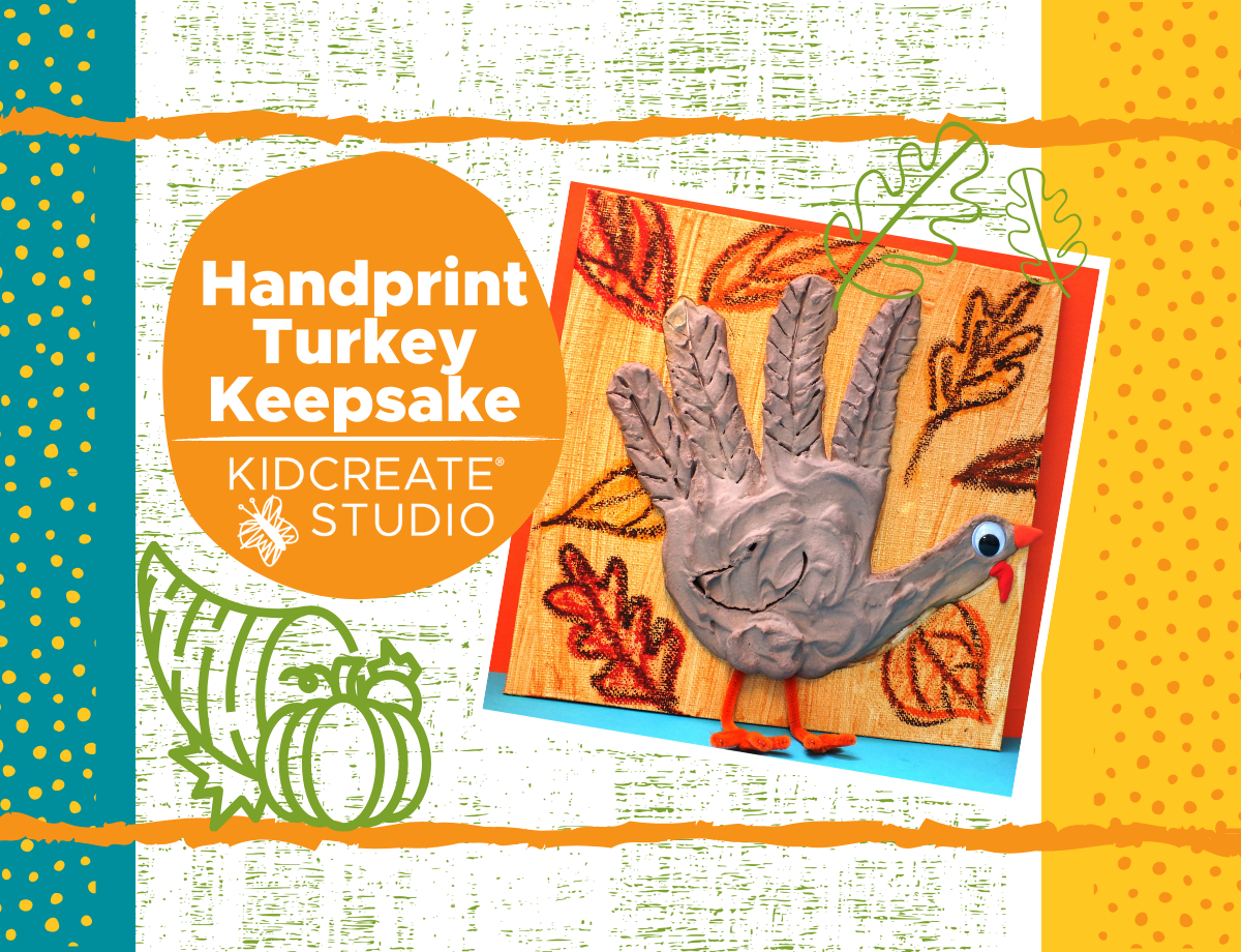 HANDPRINT TURKEY ART