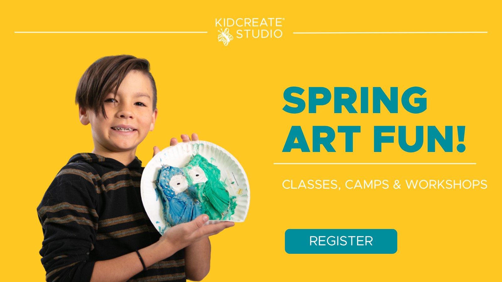 SPRING HEADER WITH CHILD IMAGE